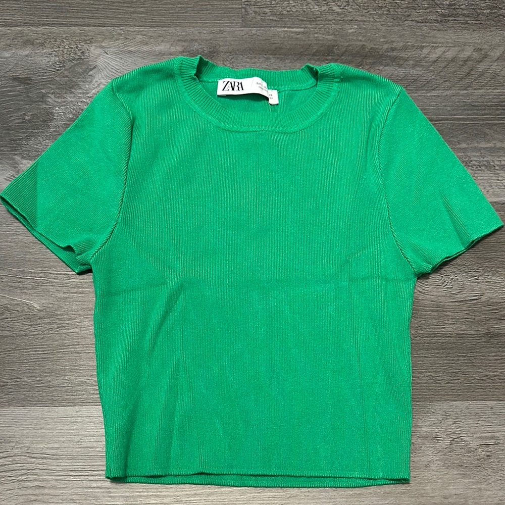 Zara Emerald Green Tee